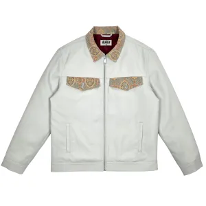 Mosaic Work Jacket - Cloud Gray