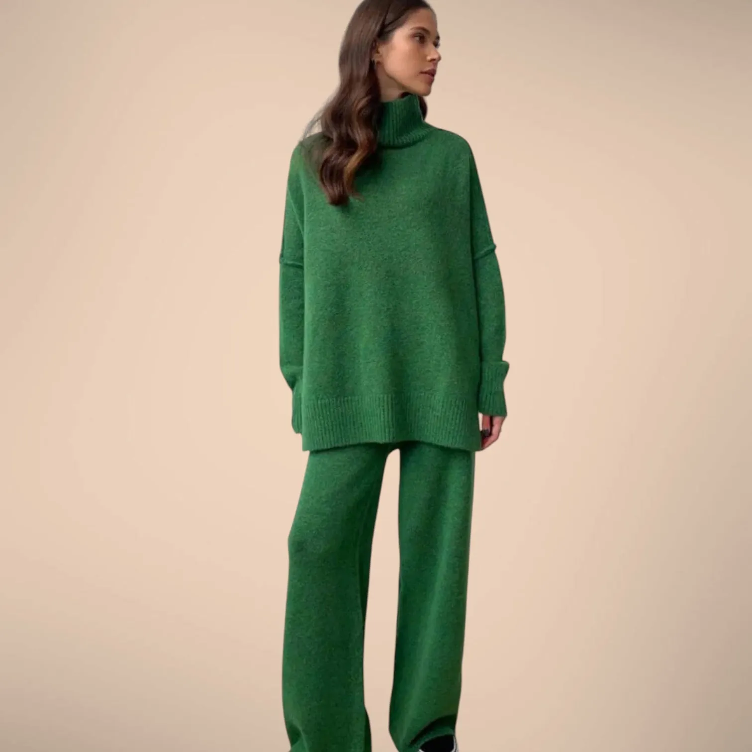 Naomi Turtleneck Knit Set