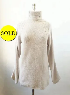 NEW Chloe Mohair Turtleneck Sweater Size L