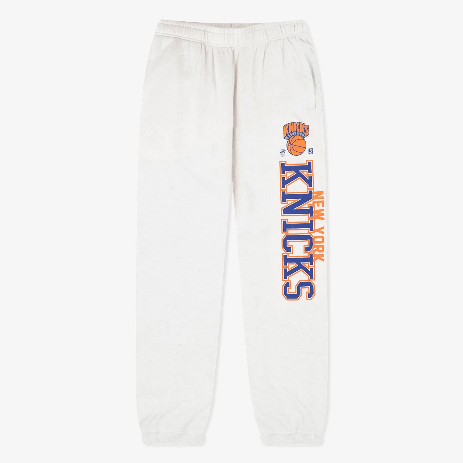 New York Knicks Lay Up Sweatpants - White Marle