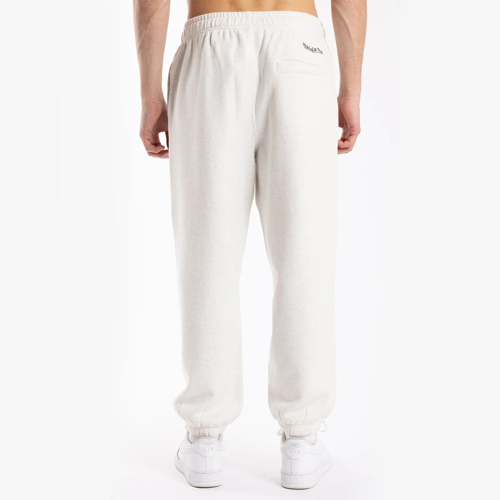 New York Knicks Lay Up Sweatpants - White Marle