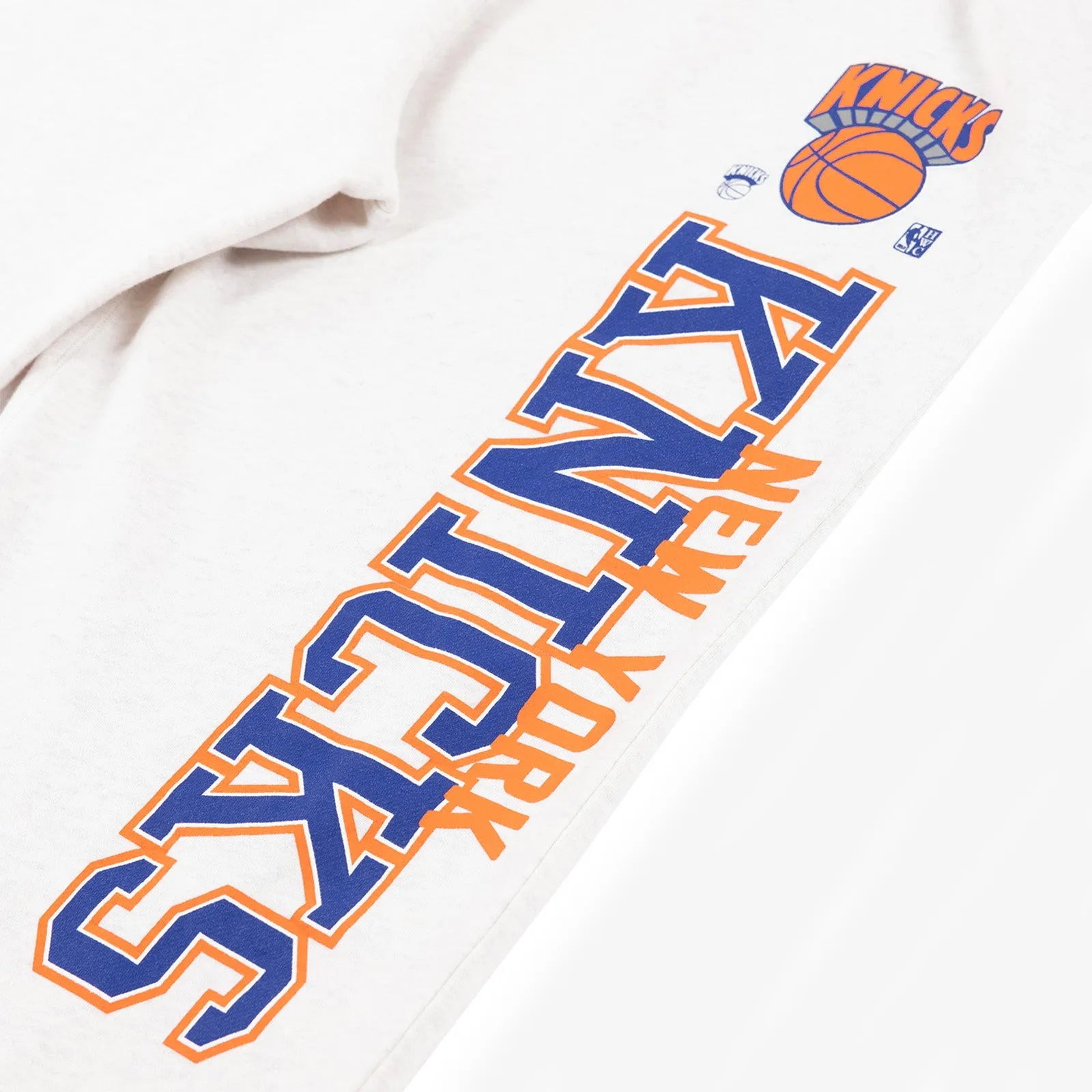 New York Knicks Lay Up Sweatpants - White Marle