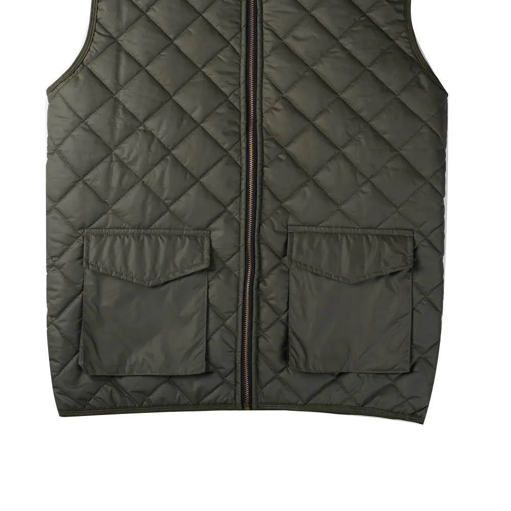 Olive Diamond Box puffer