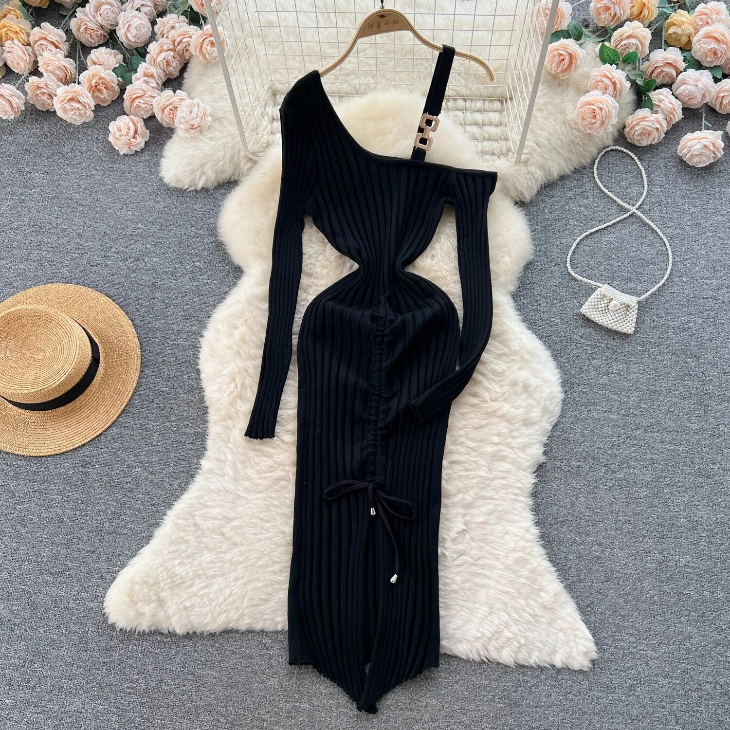 One Strap Vibe Dress