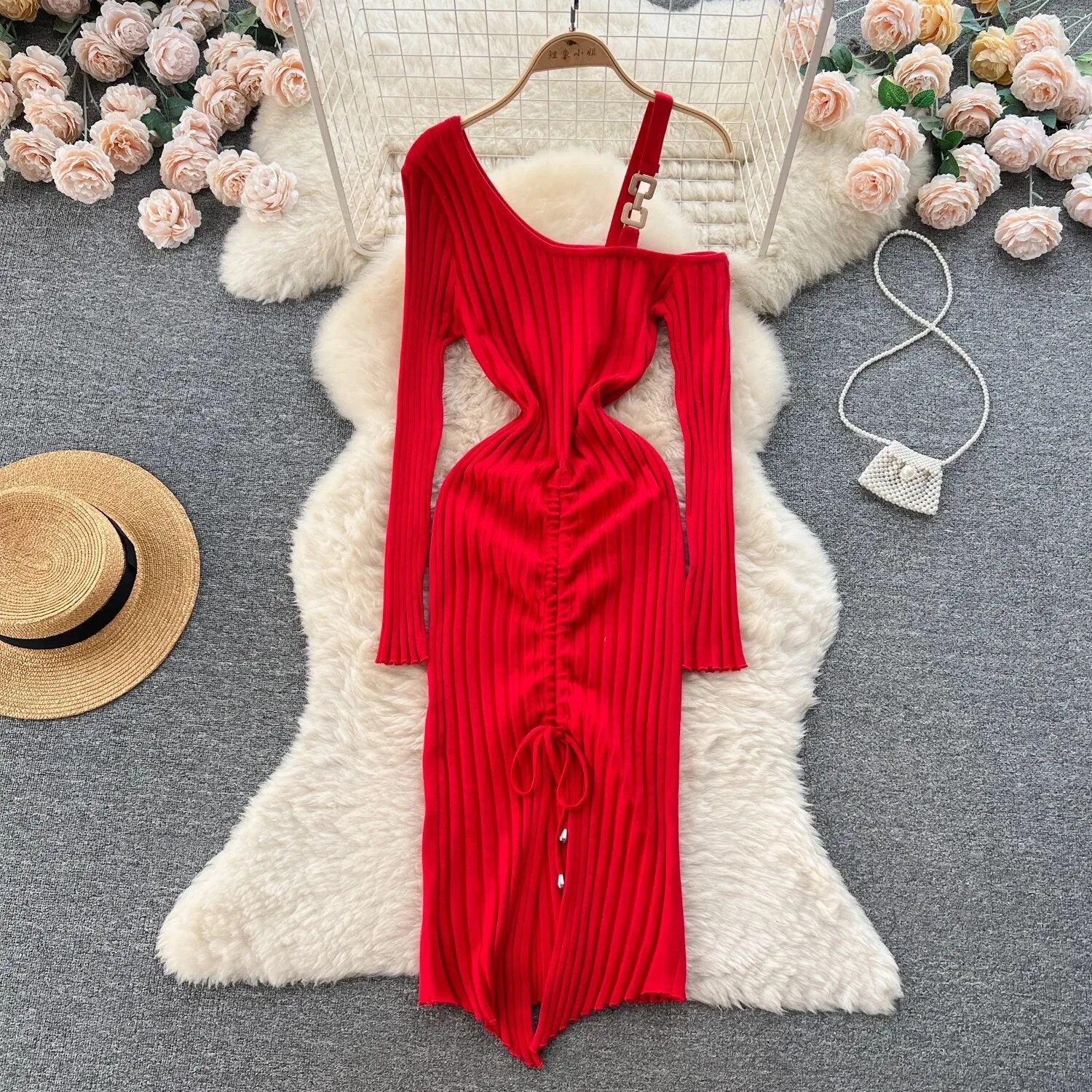 One Strap Vibe Dress