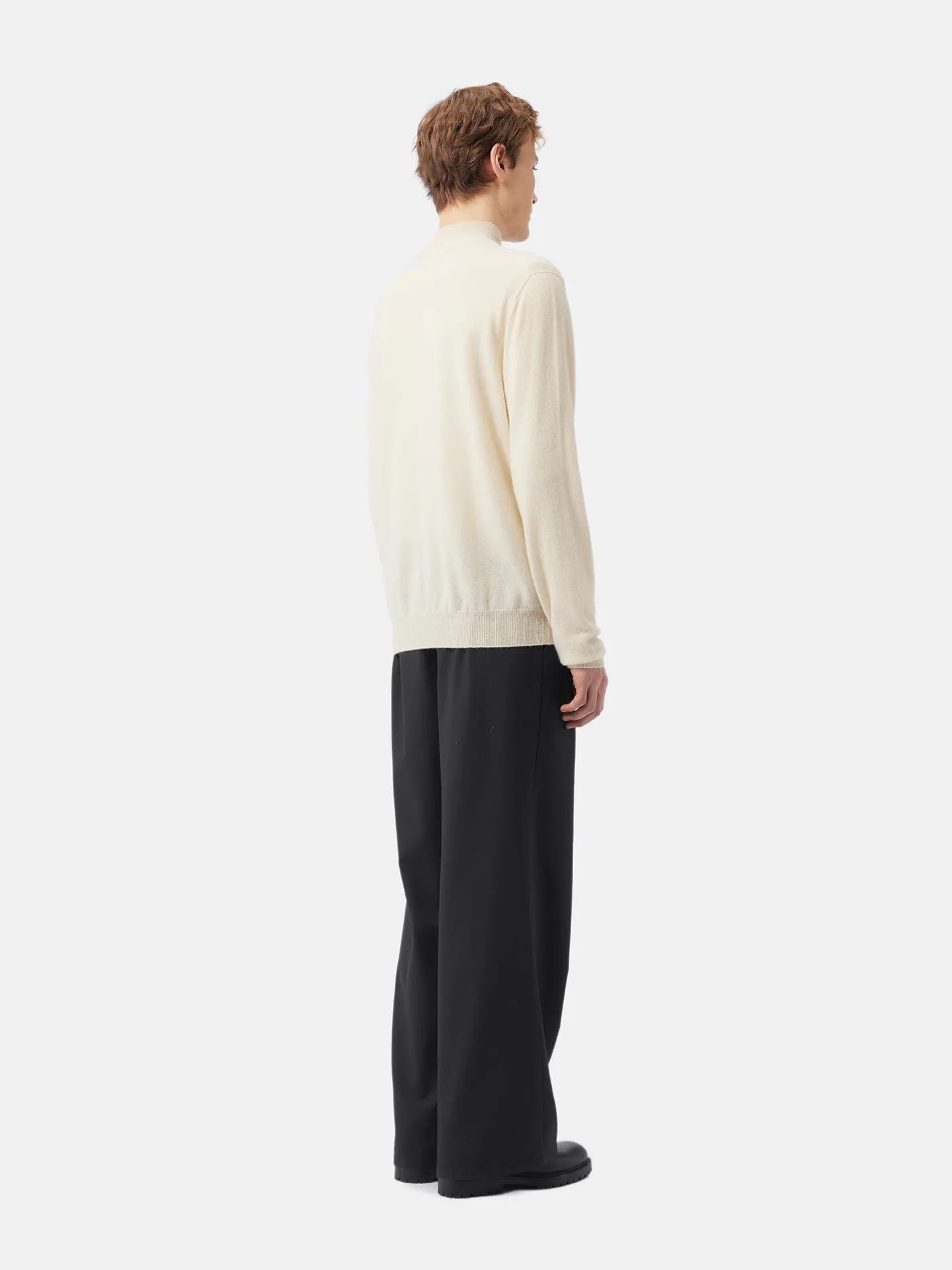 Organic Cashmere V-Neck Cardigan