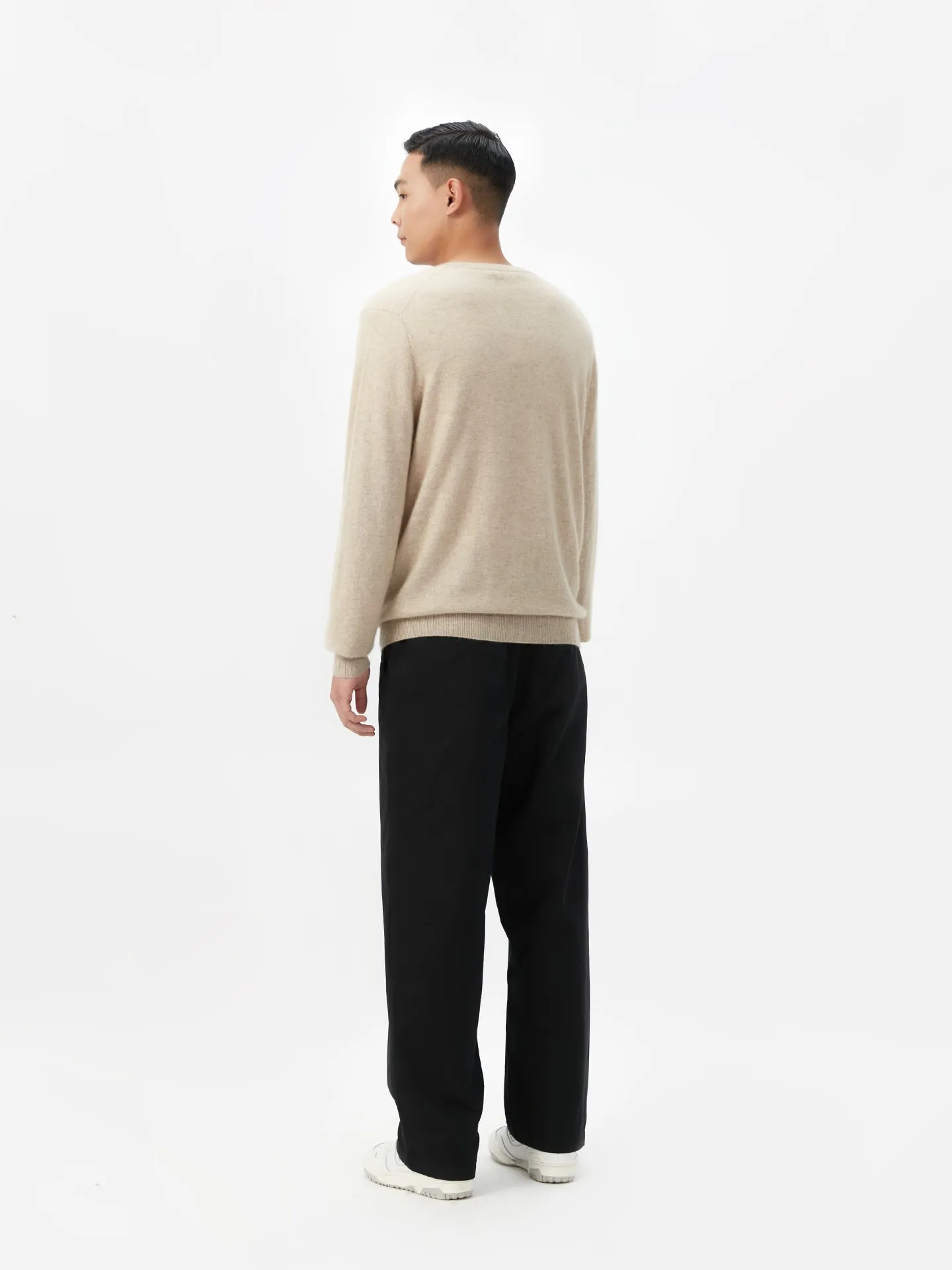 Organic Cashmere V-Neck Cardigan