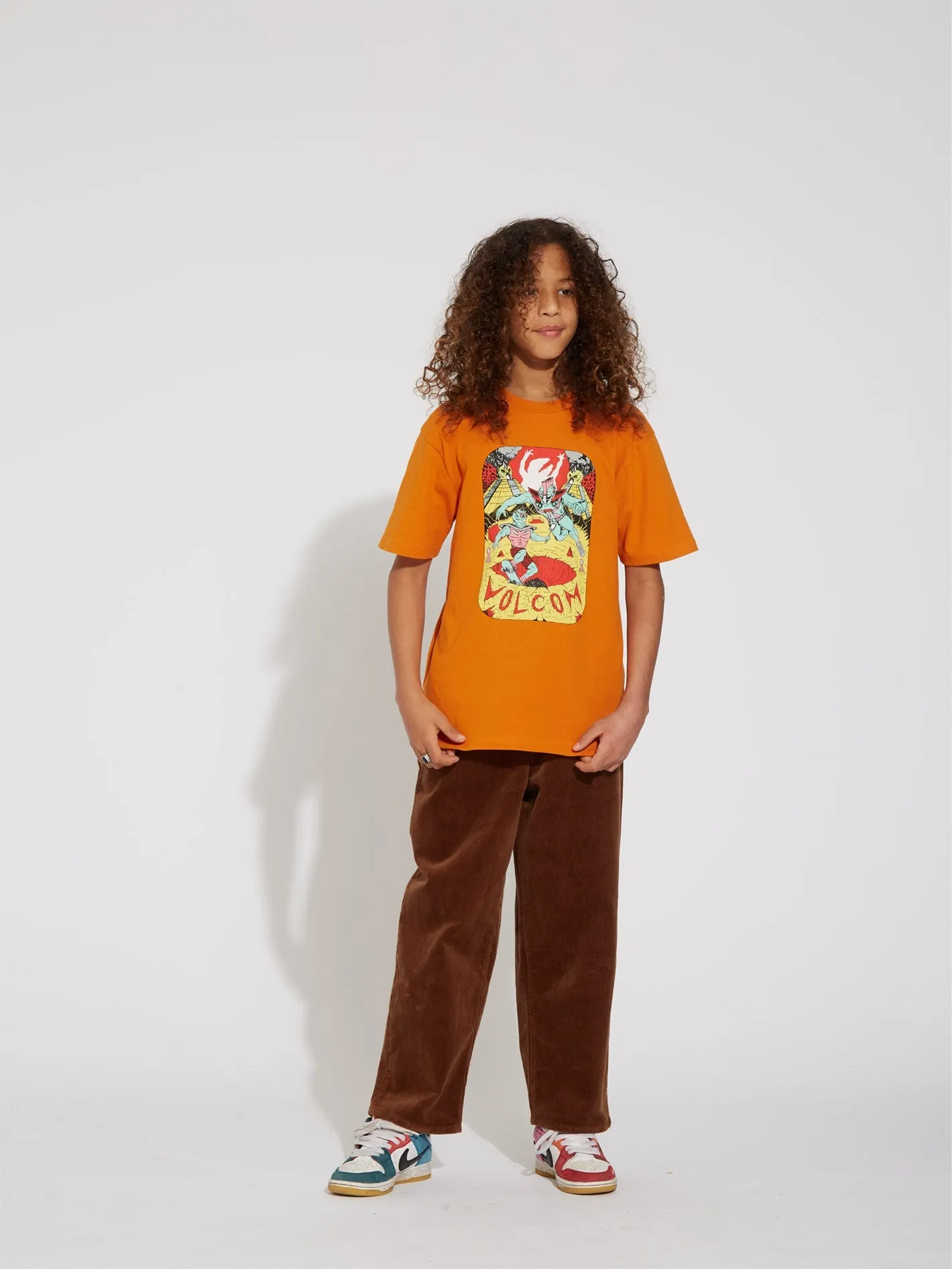 Outer Spaced Trousers - BURRO BROWN - (KIDS)