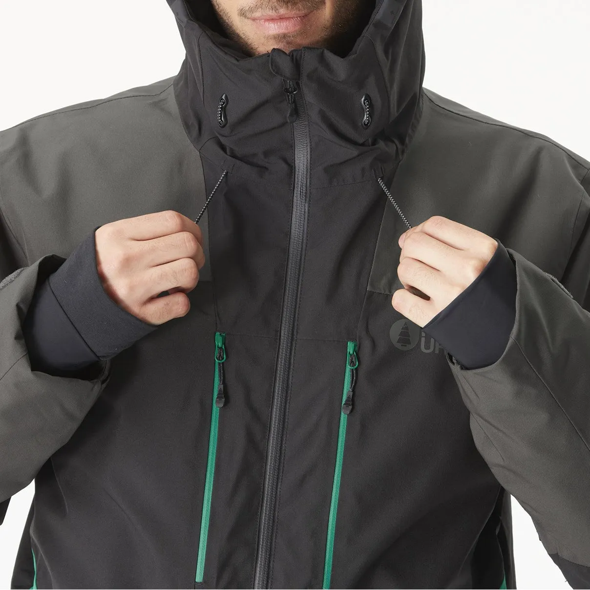Picture Organic Object Jacket Mens Spectra Green / Black