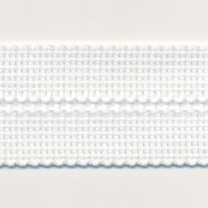 Polyester Knit Binder Tape #2 Off White