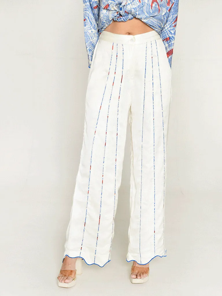 Ponzo White Pant