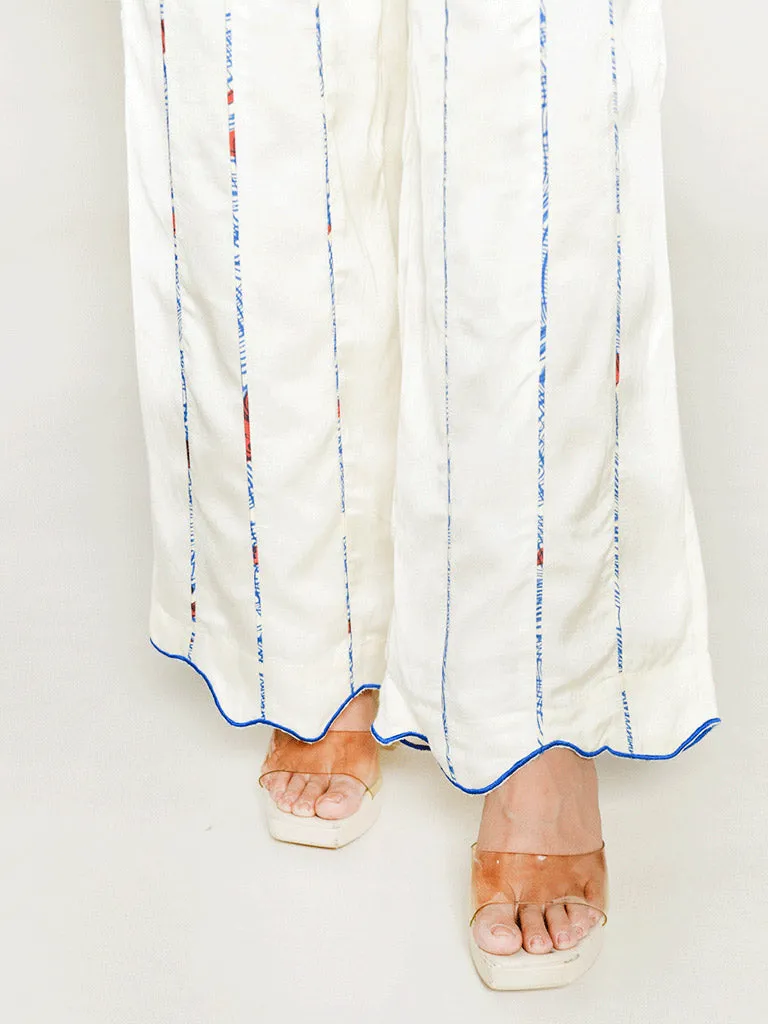 Ponzo White Pant