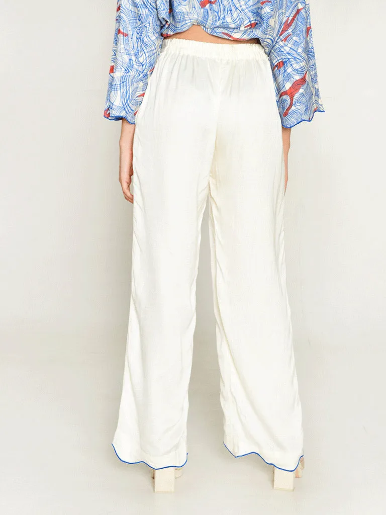 Ponzo White Pant