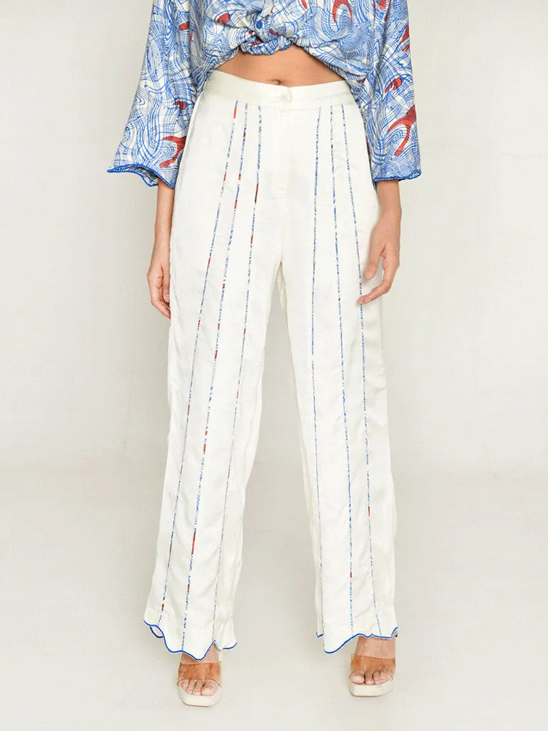 Ponzo White Pant