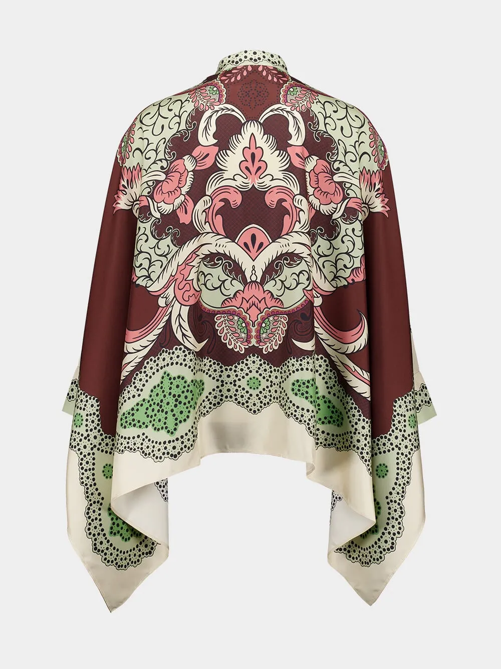 Portal Placée Silk Foulard Shirt