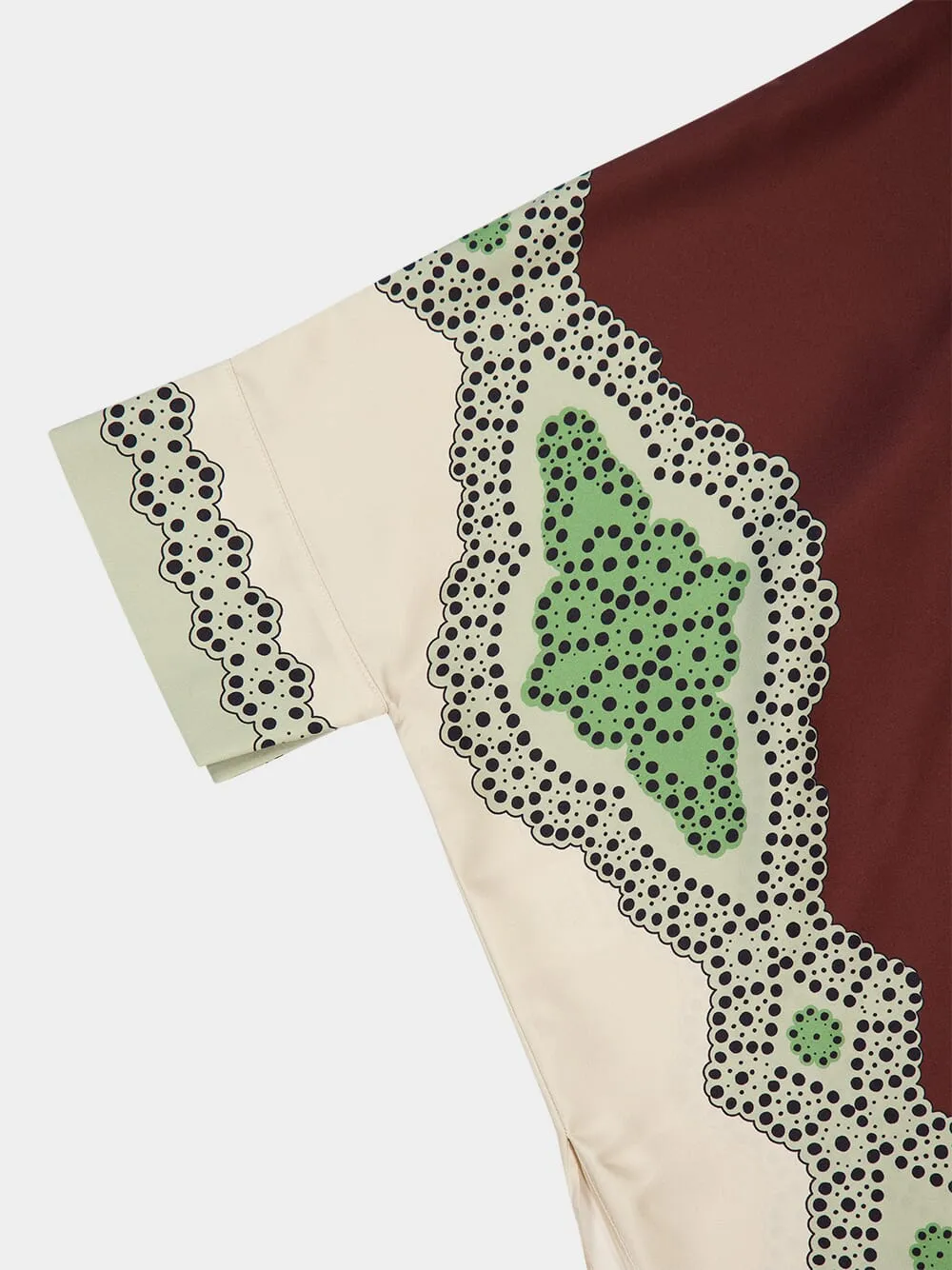 Portal Placée Silk Foulard Shirt