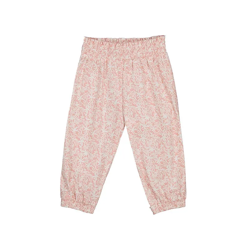 Printed Long Trousers in Blush 1.514