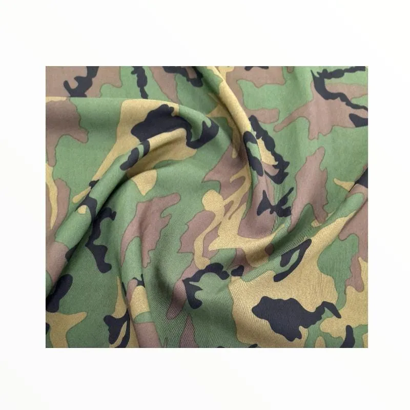 Printed Mini Matt Design 16 Camoflauge Collection 140 cm