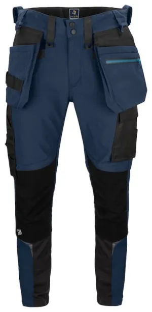 Projob 5550 Stretch Men's Tapered Leg Work Trousers with Kevlar Protection