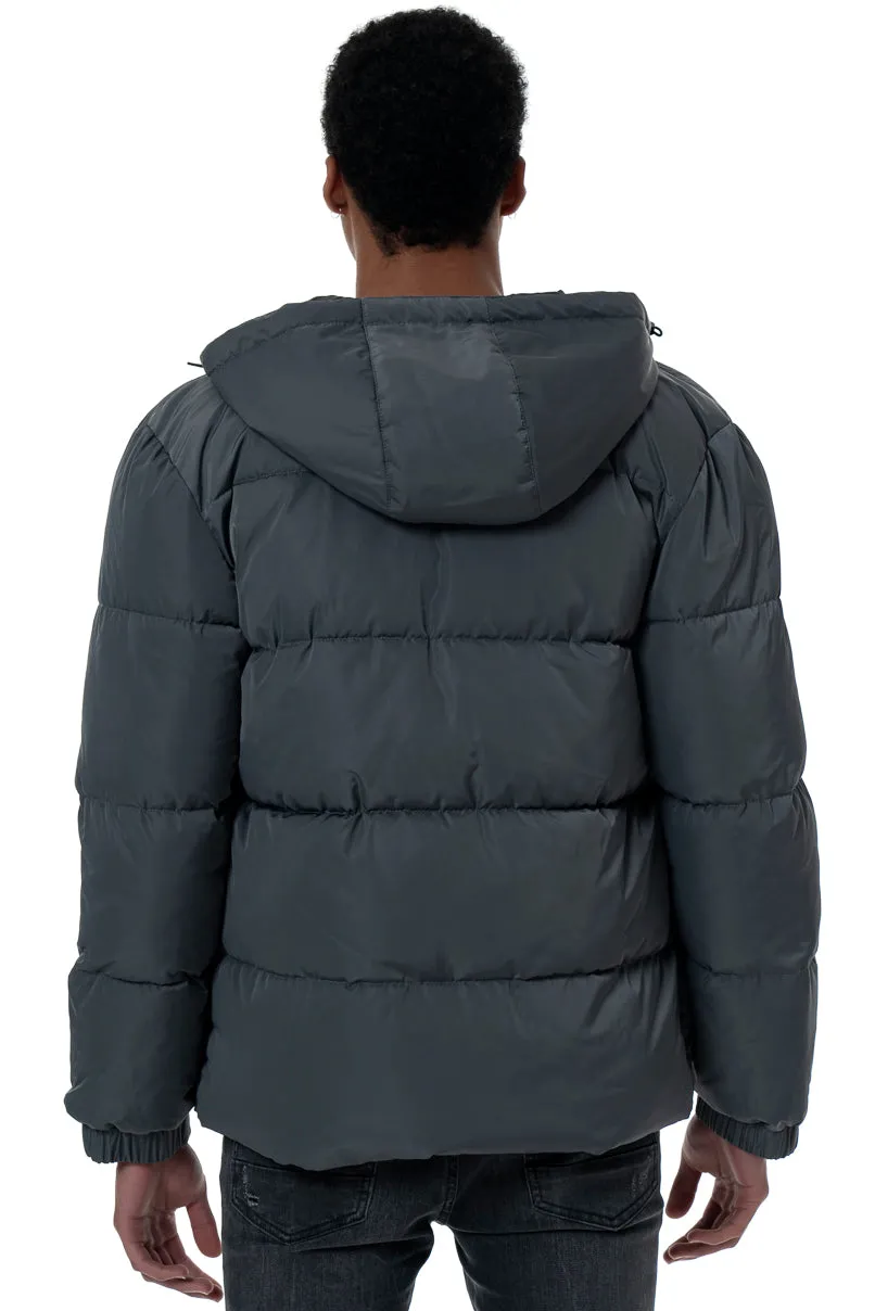 Puffer Jacket _ 157850 _ Charcoal