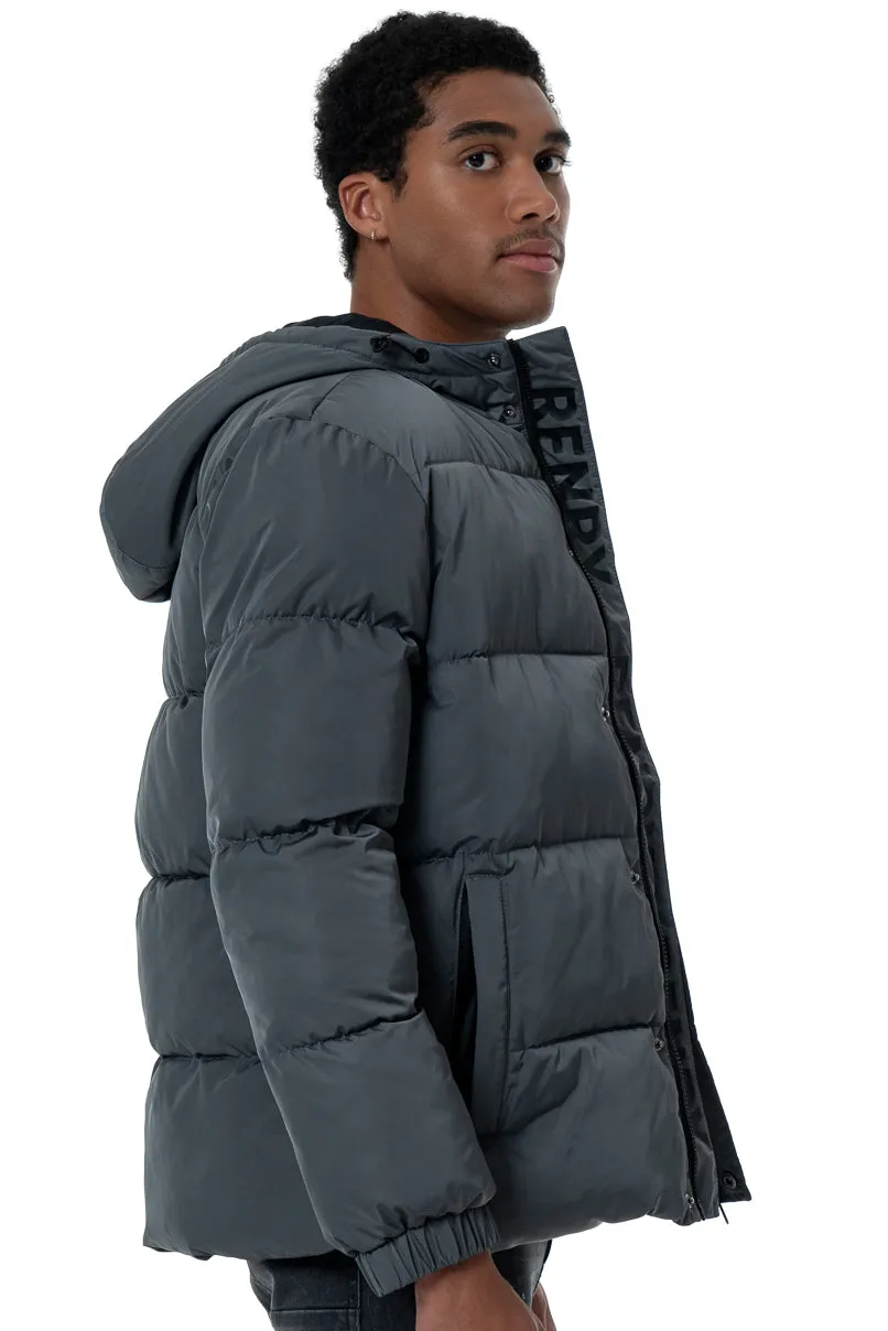 Puffer Jacket _ 157850 _ Charcoal