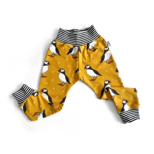 Puffin Organic Jersey Leggings | Unisex Kids Clothing | Baby Trousers