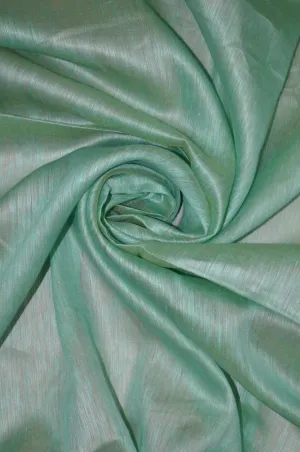 Pure Yarn Dyed Handloom Silk Linen Dual Shade (Dhoop Chaun) Zari Bordered Fabric ( To book an option of 1.5,2.5,3.5 etc Please call us on 9930655009)