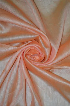 Pure Yarn Dyed Handloom Silk Linen Dual Shade (Dhoop Chaun) Zari Bordered Fabric