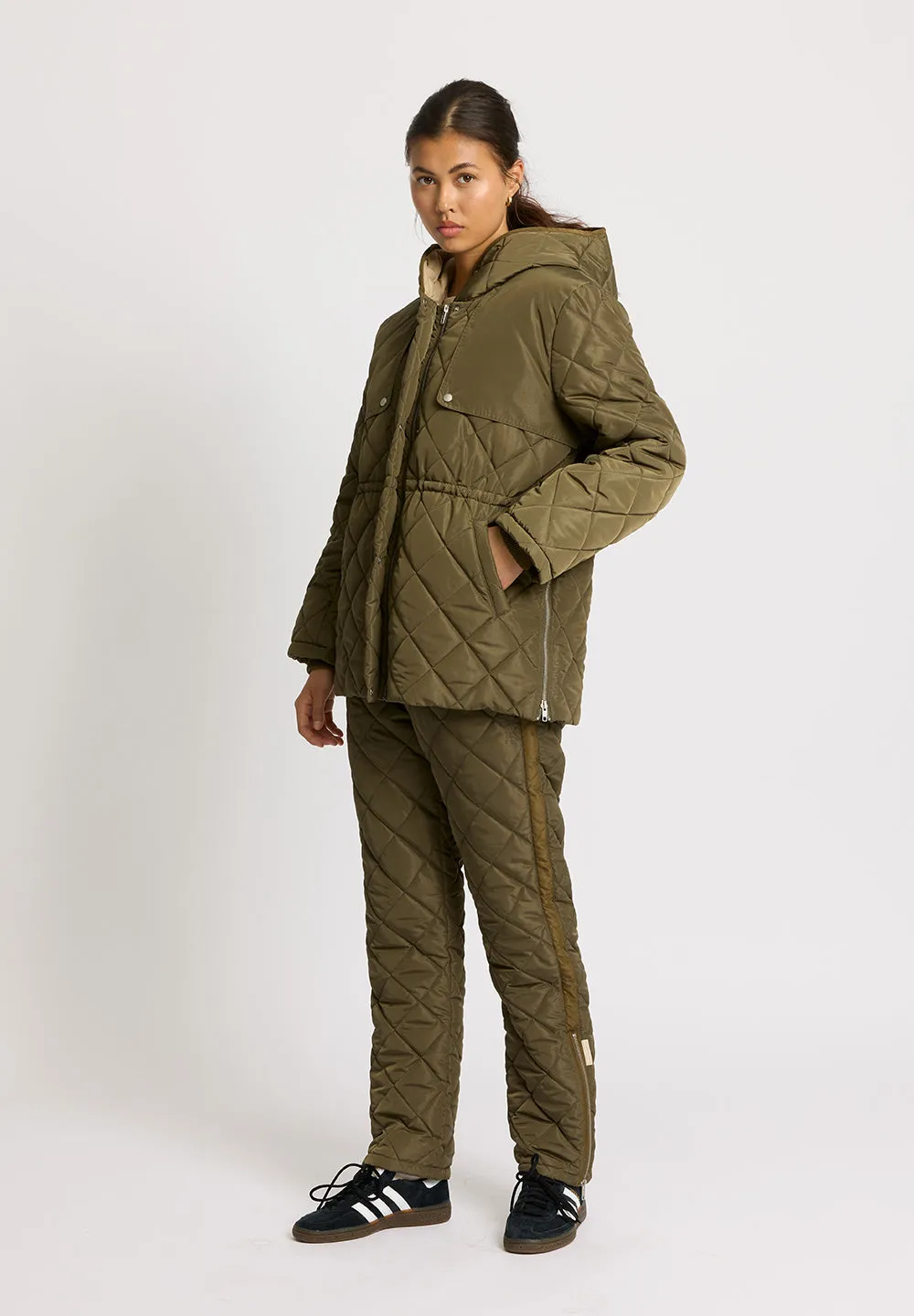 Quilted Jacket COUNTRY - green turtle