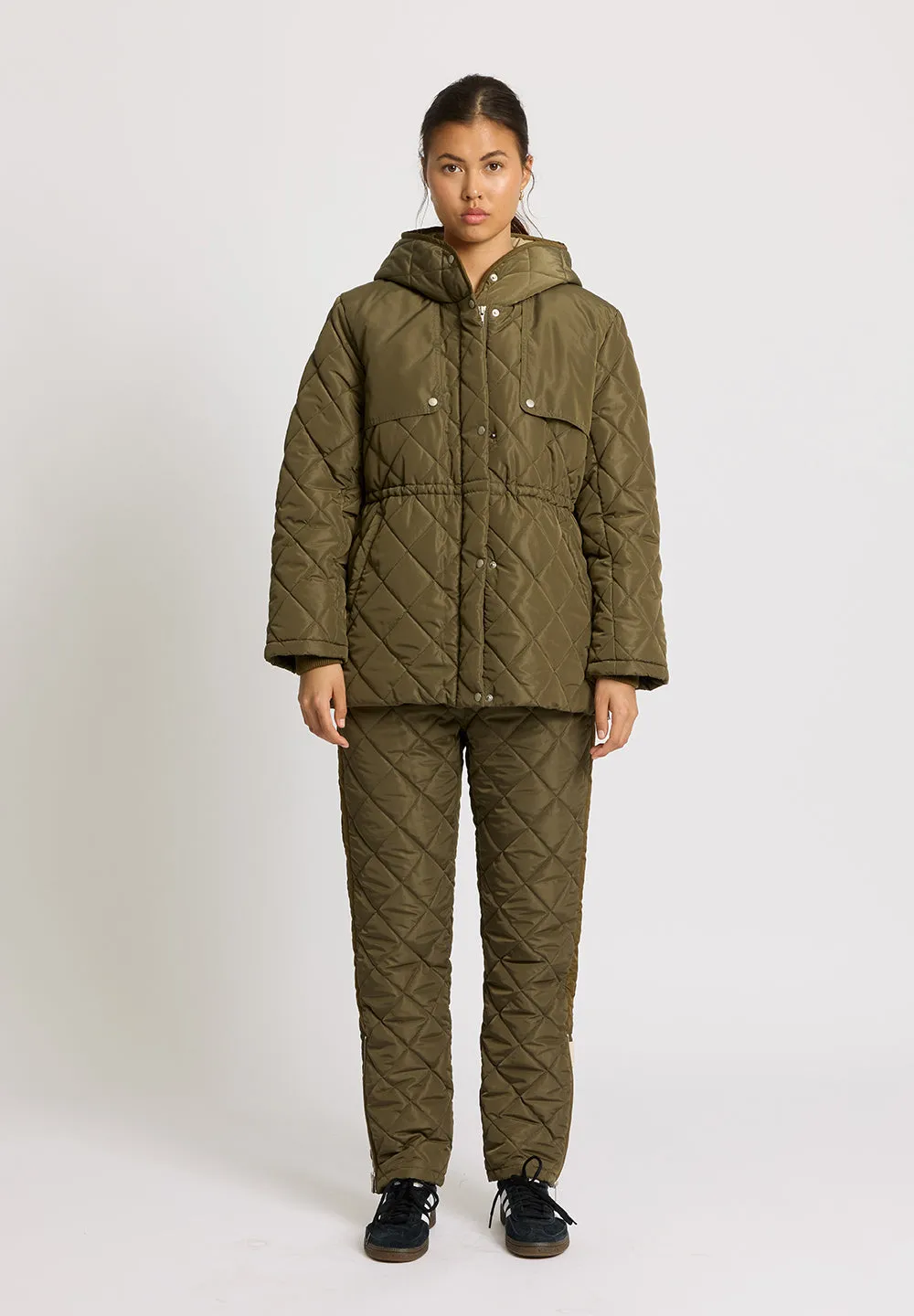 Quilted Jacket COUNTRY - green turtle