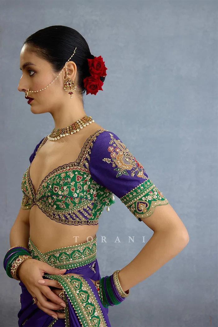 Raqse Sabz Nalini Blouse