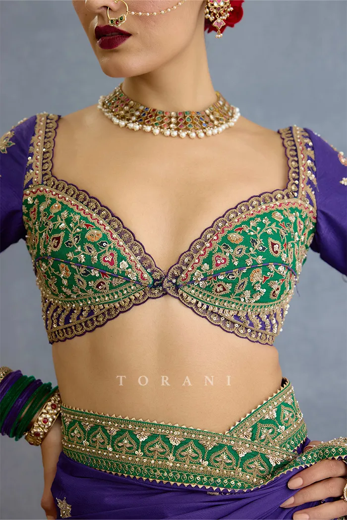 Raqse Sabz Nalini Blouse
