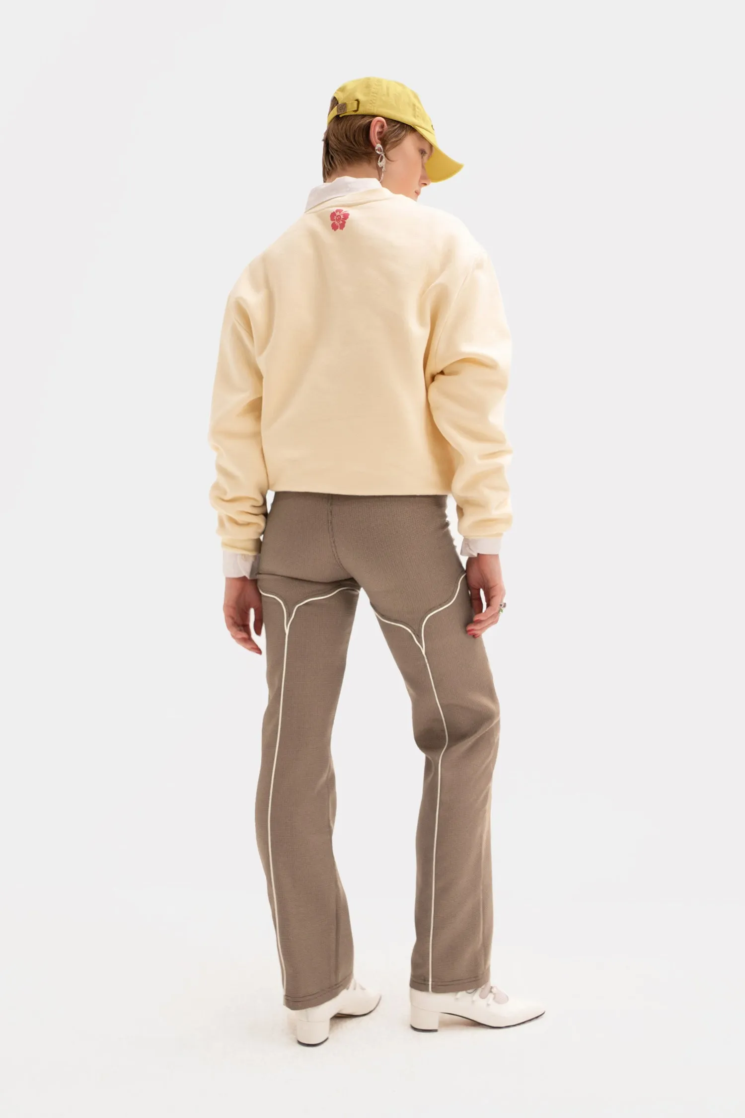 Rather Be Crew Neck Jumper - Butter