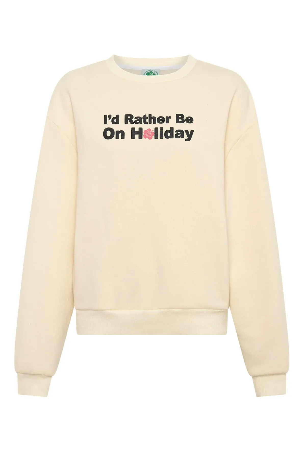 Rather Be Crew Neck Jumper - Butter