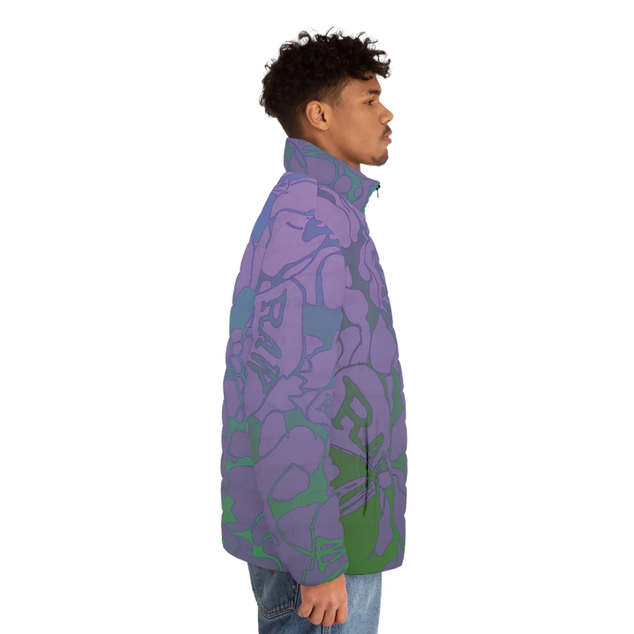Raw Sushi "glory Camo" Puffer Jacket