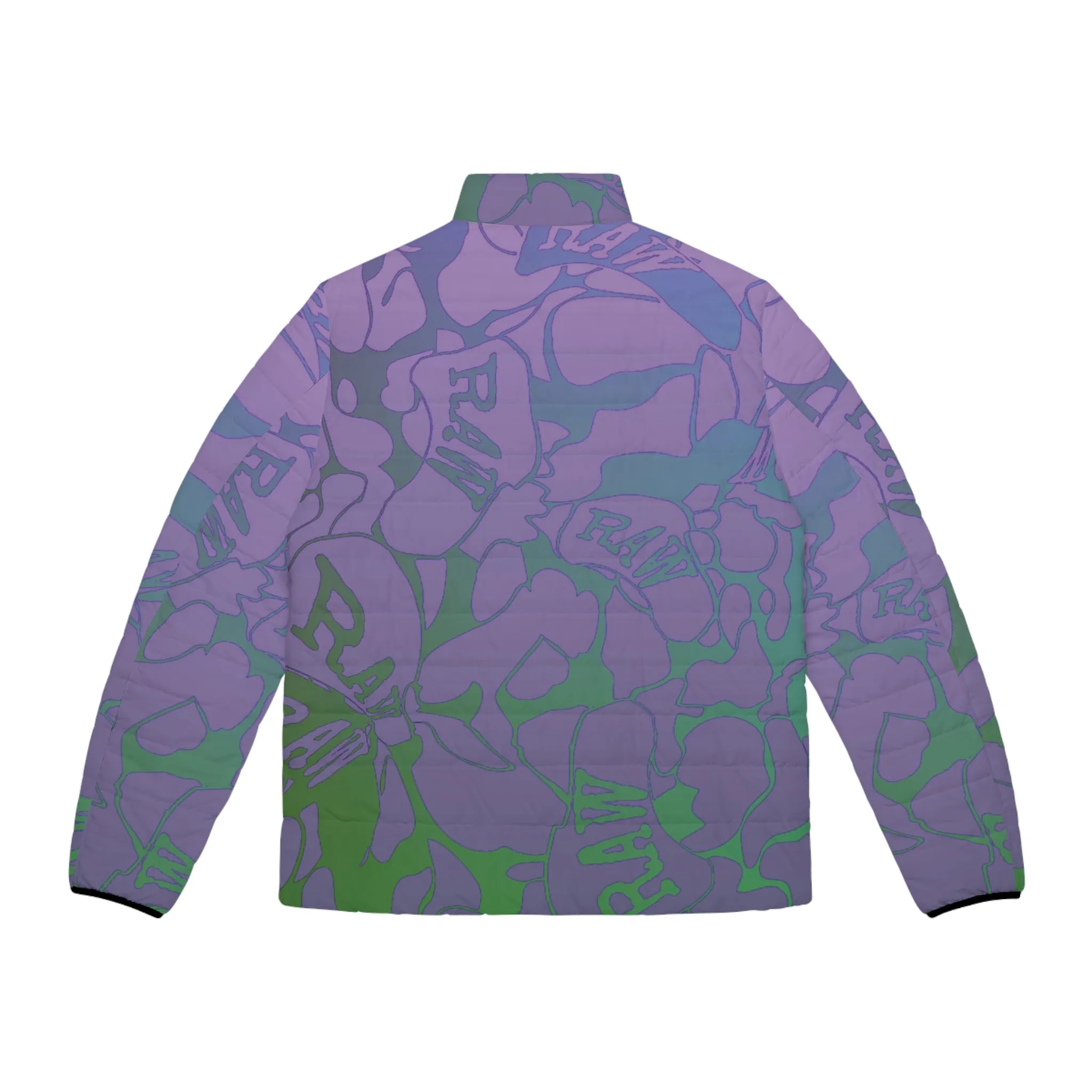 Raw Sushi "glory Camo" Puffer Jacket