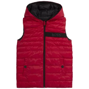 Reversible Body Warmer - Poppy