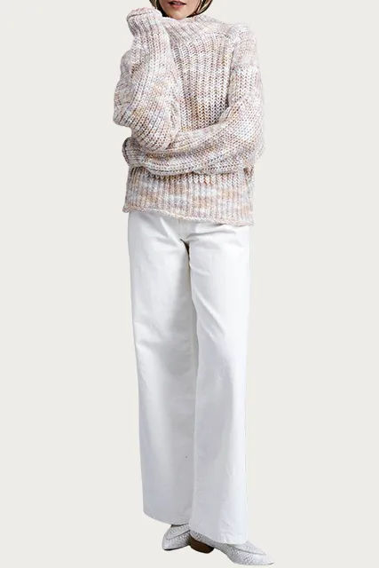 ROADE ROLLED NECK KNIT SWEATER