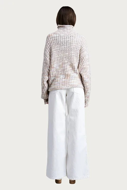 ROADE ROLLED NECK KNIT SWEATER