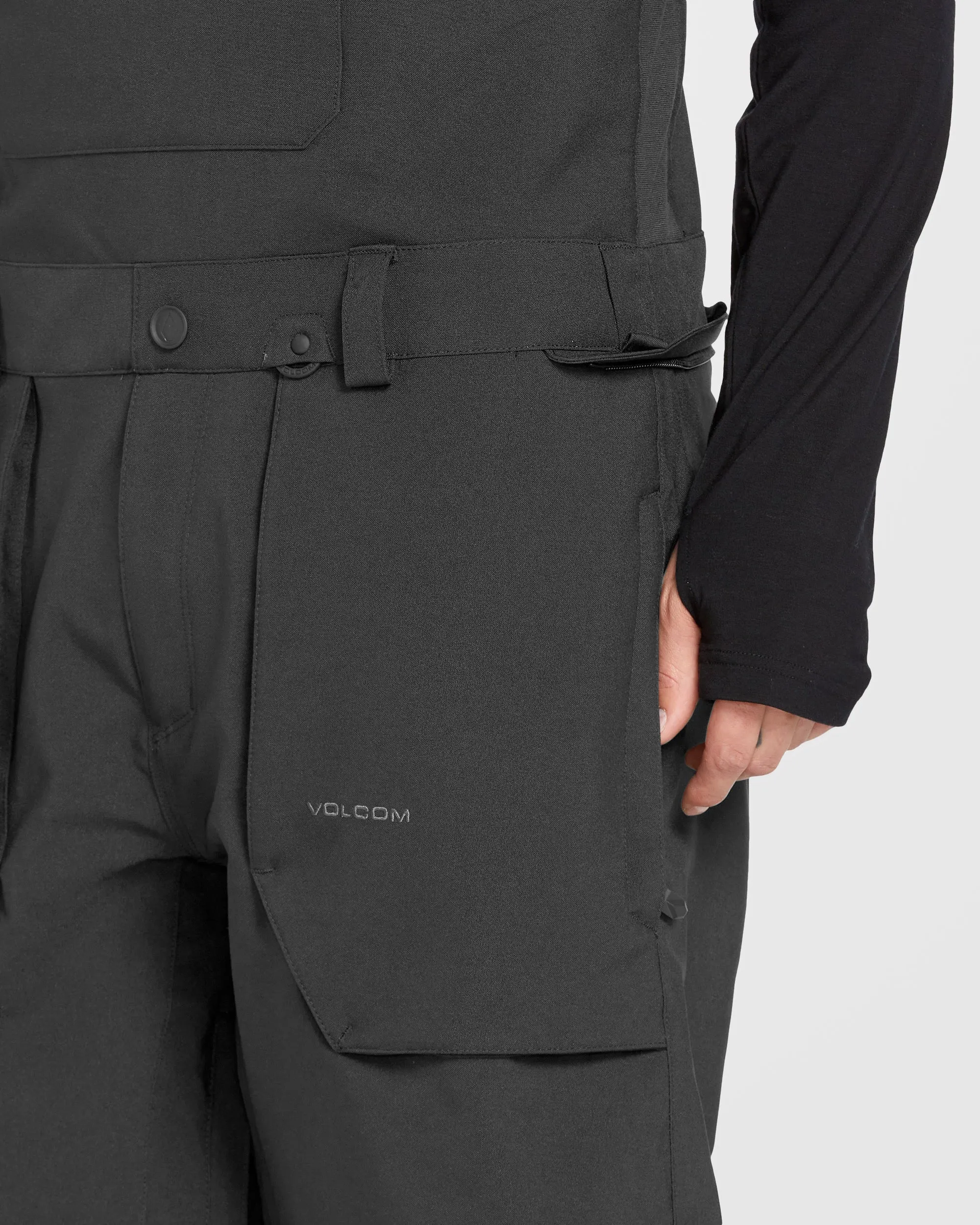 Roan Bib Overall - Black