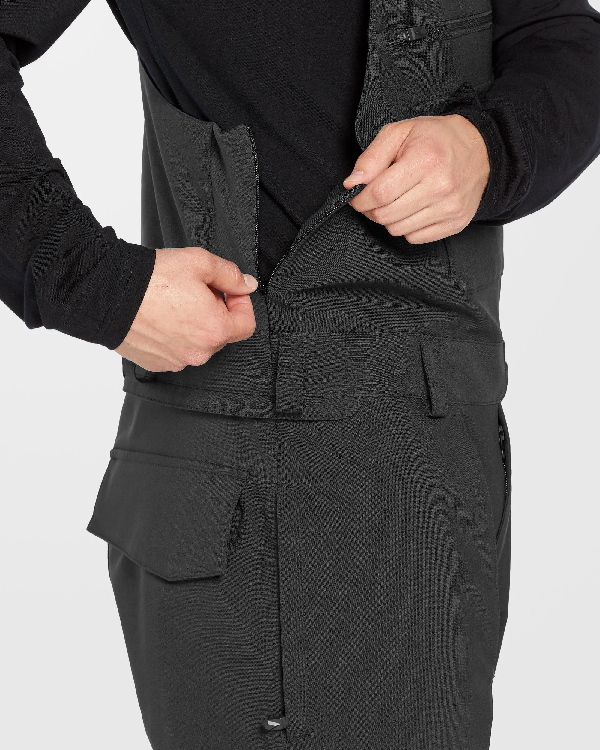 Roan Bib Overall - Black