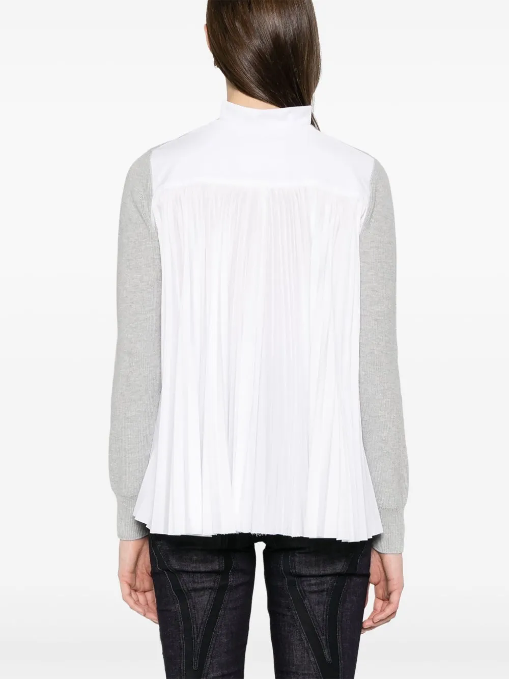 SACAI V Necked Cardigan