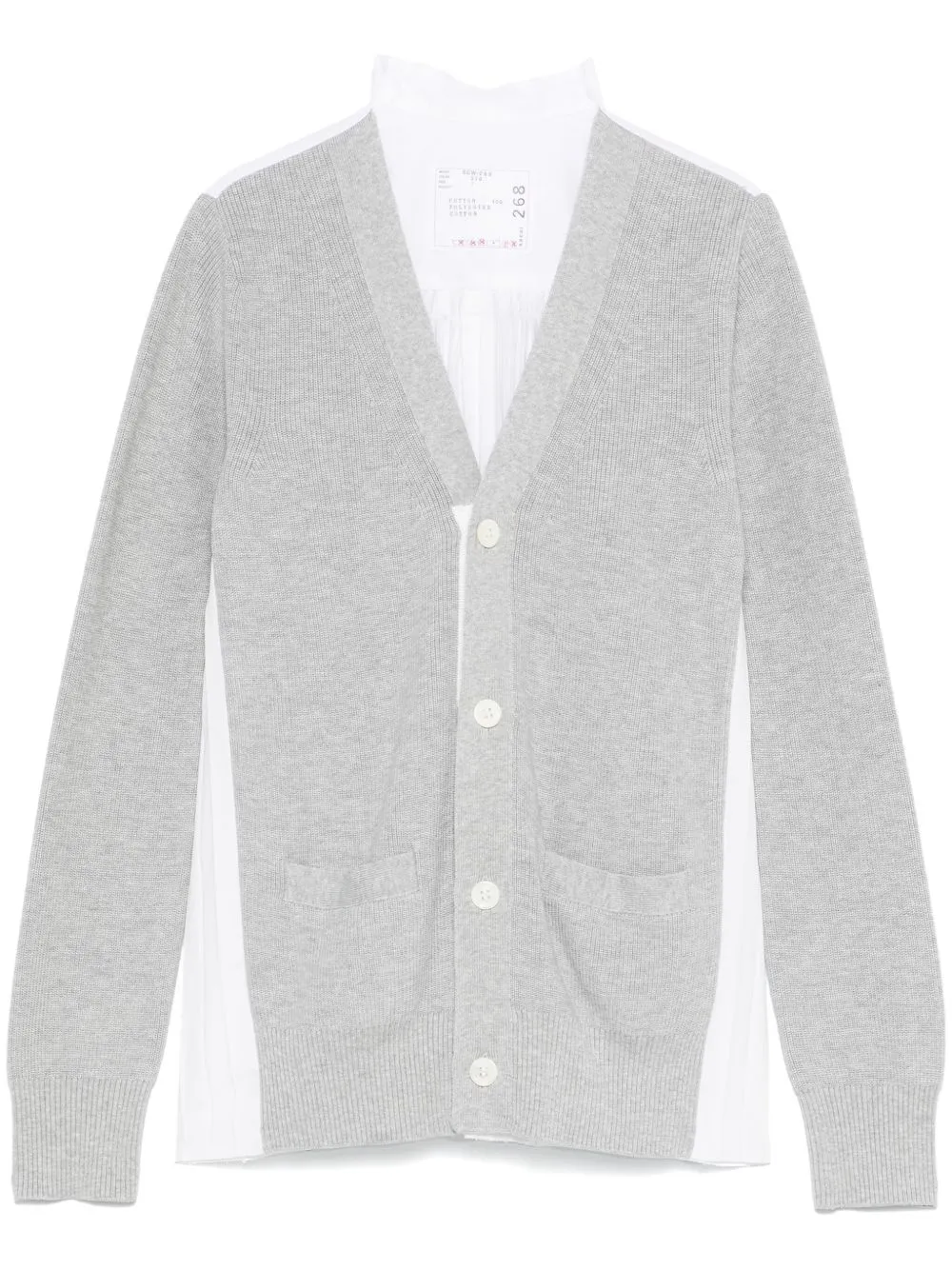 SACAI V Necked Cardigan