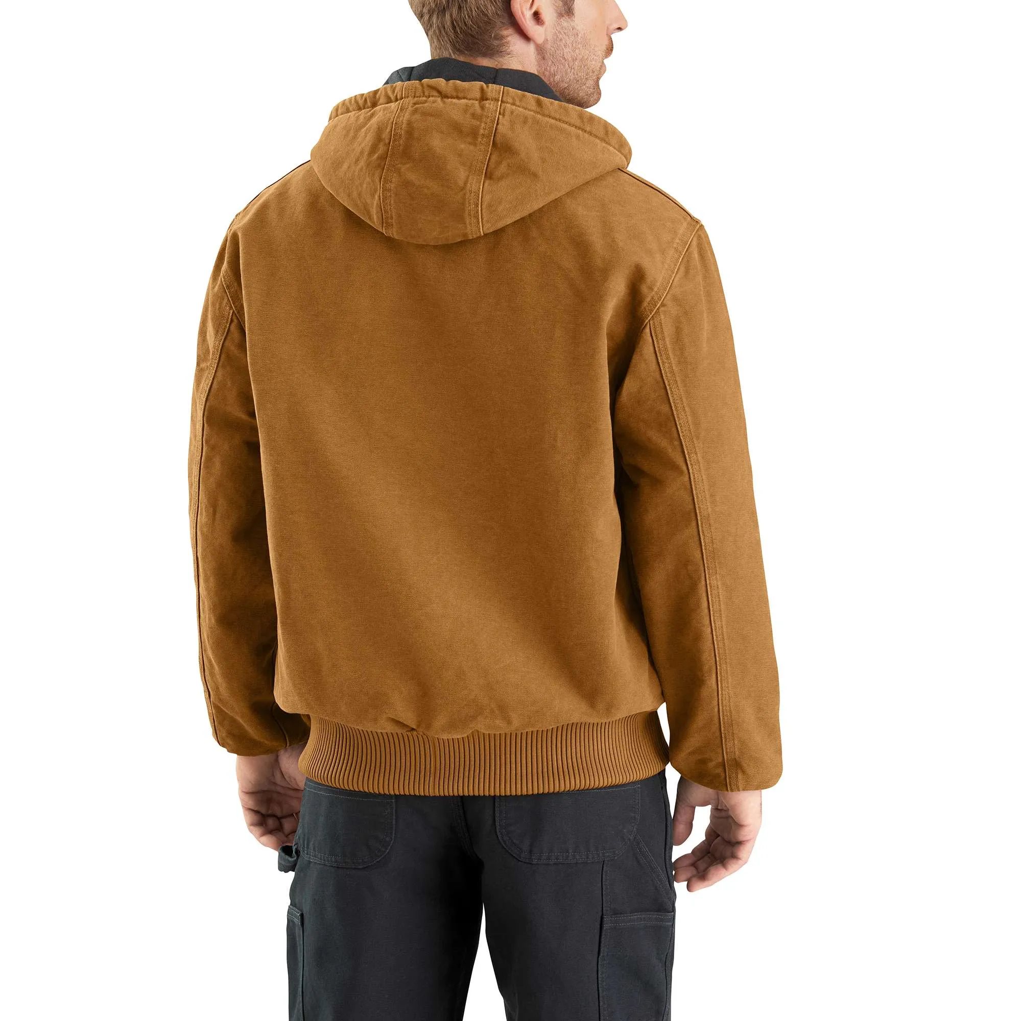 Sandstone Quilted Flannel-Lined Active Jac
