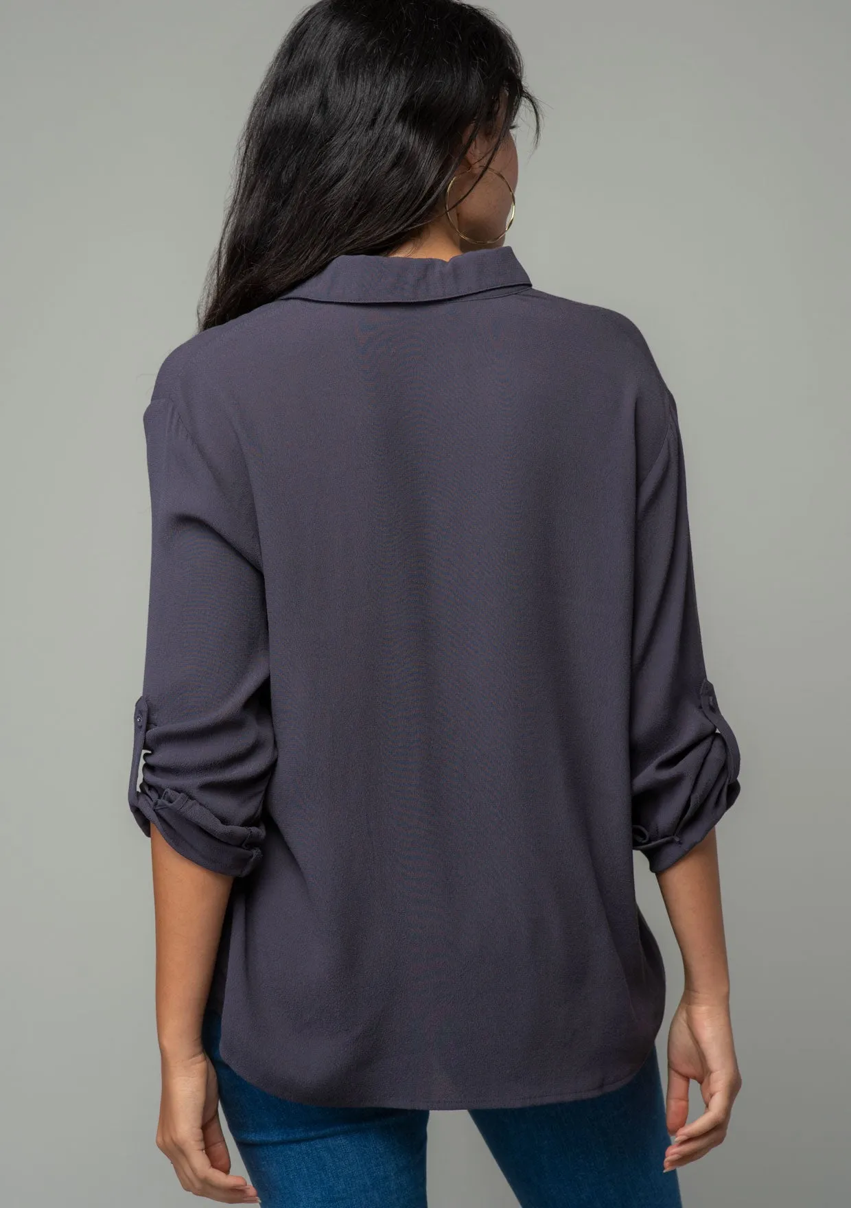 Shayla Button Front Shirt