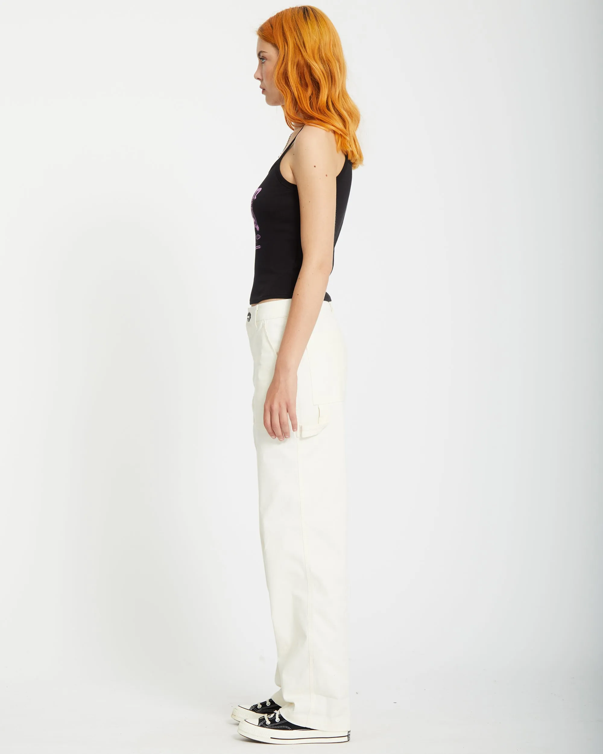 Stone Kraft Trousers - STAR WHITE