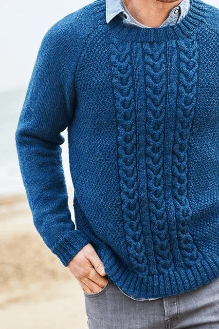 Stylecraft - Highland Heathers DK - 9867 Mens Round & V Neck Sweaters