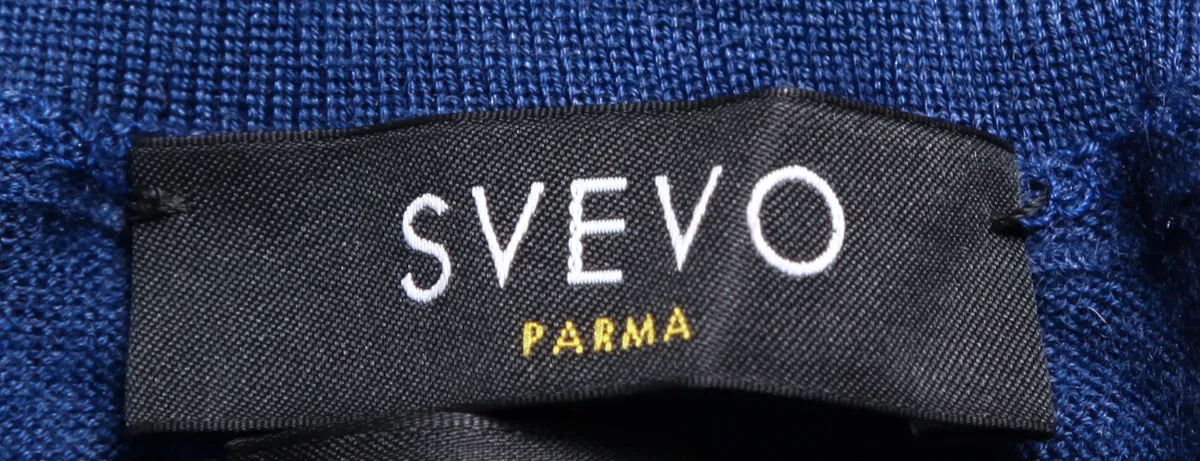 Svevo Parma Blue Turtleneck Sweater