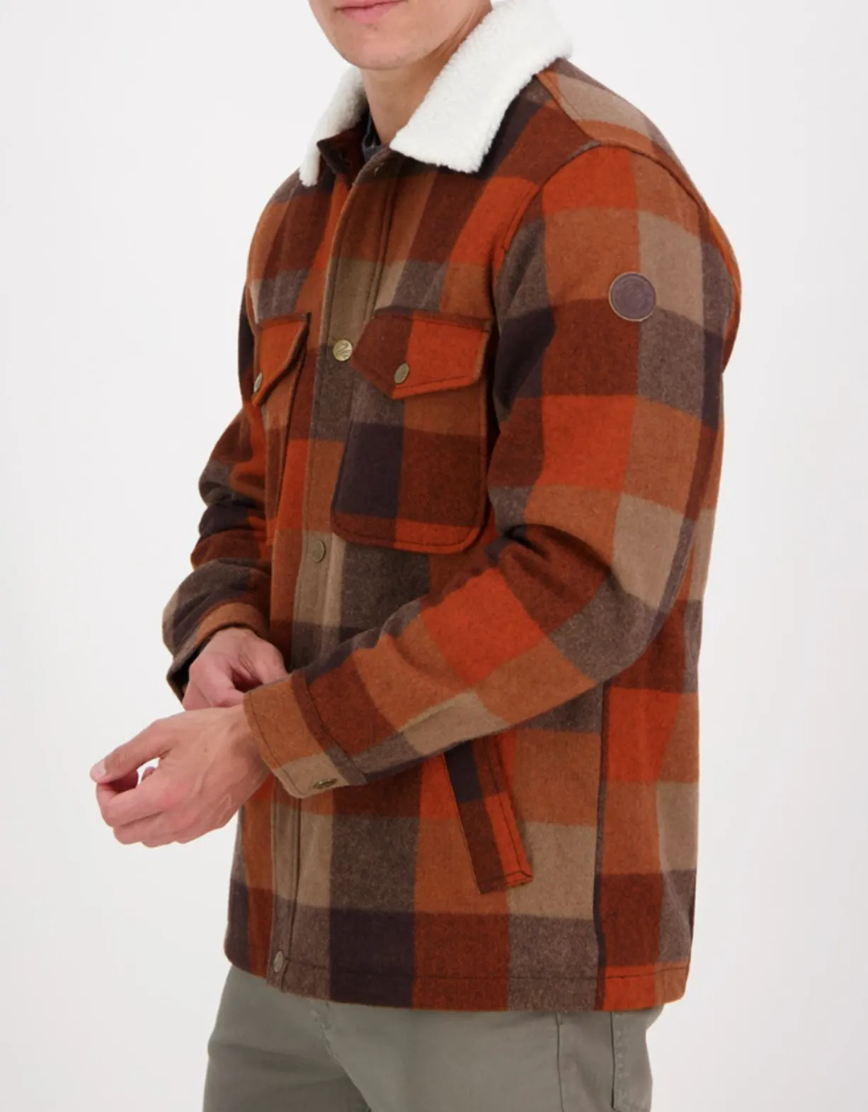 Swanndri Kaituna Sherpa Lined Jacket