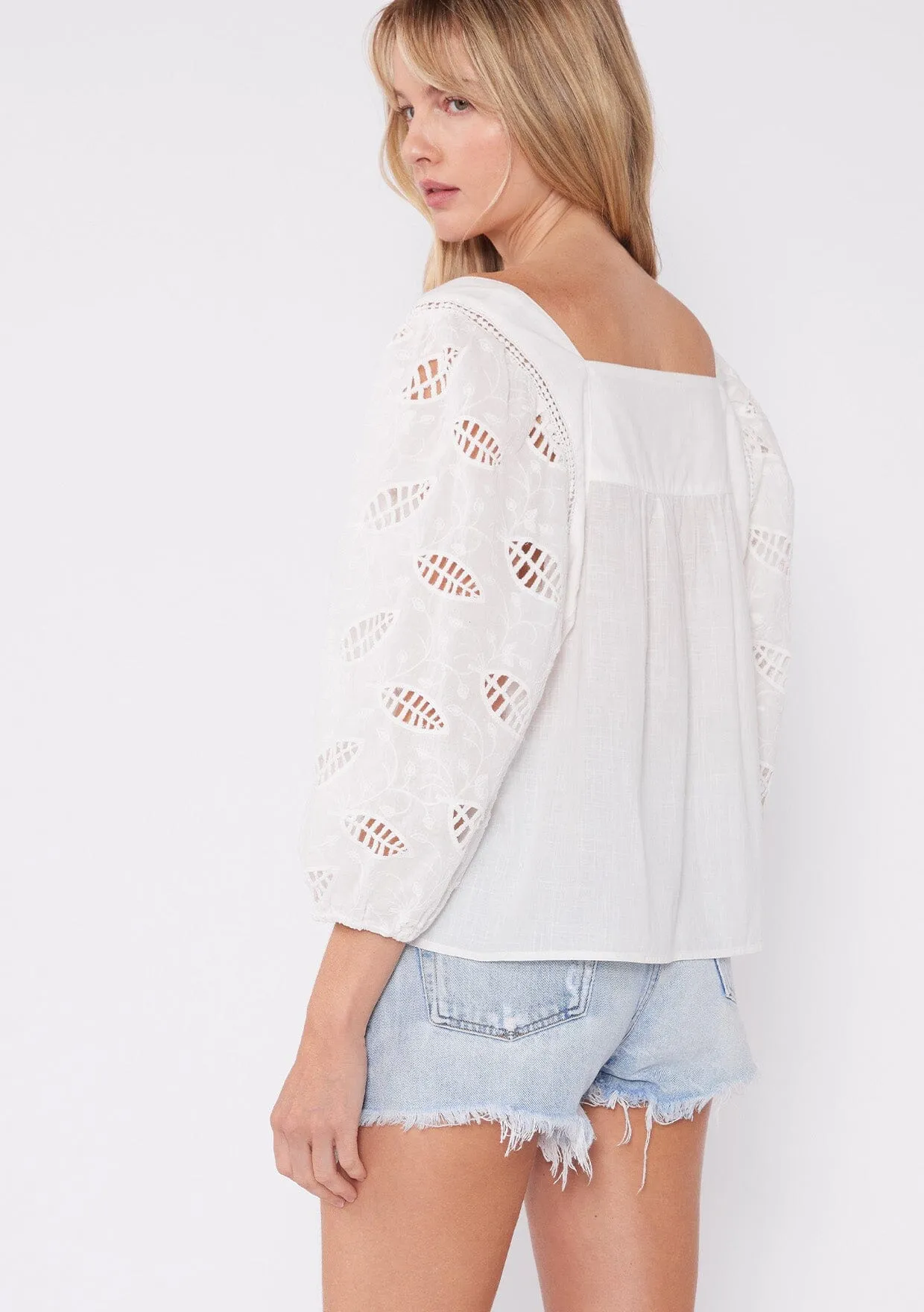Tavi Embroidered Blouse